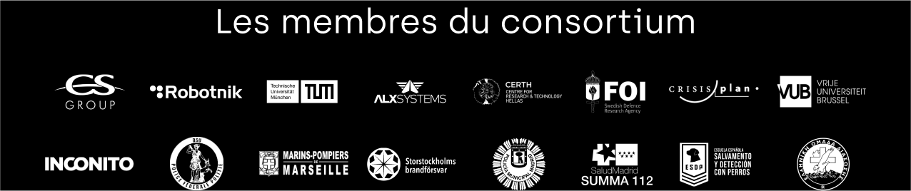 Logos des membres du consortium